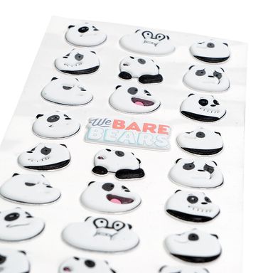 Stickers We Bare Bears Tipo Espuma Multicolor