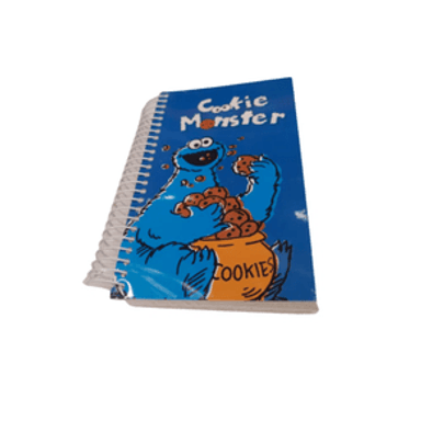 Cuaderno Sesame Street Come Galletas De Rayas Con Espiral A6