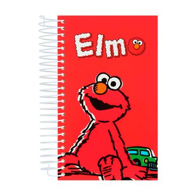 Cuaderno Sesame Street Elmo De Rayas Con Espiral A6