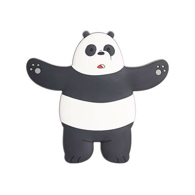 Gancho Adhesivo We Bare Bears Panda, De Plástico Suave 11.5x12x0.5cm