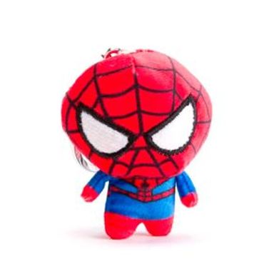 Llavero  Marvel Spiderman Cabezón, De Felpa