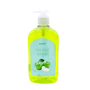 Jabón Líquido Para Manos Antibacterial,  520 ml Manzana Verde