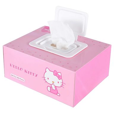 Almohadillas De Algodón Sanrio Hello Kitty 500 Piezas
