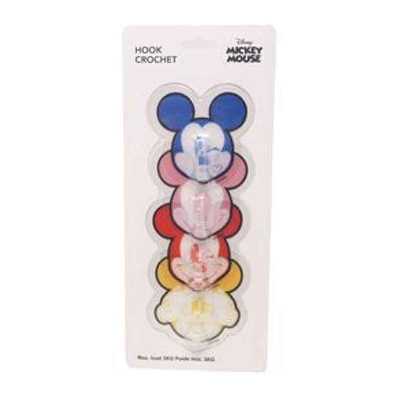 Paquete-De-Ganchos-Adhesivos-Disney-Mickey-Mouse-Pl-stico-4-Piezas-2-5980