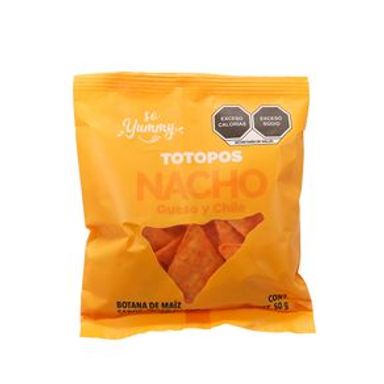 Snack Totopos Nacho 50 g