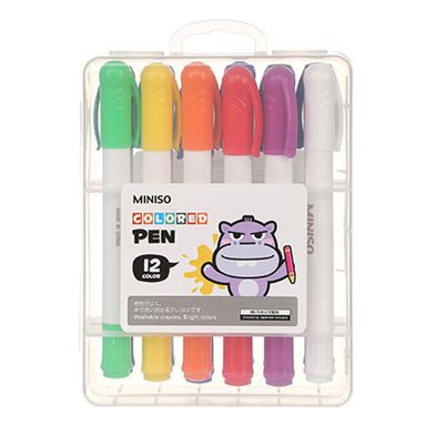 Crayones Lavables Con Estuche 12 Colores