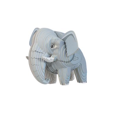 Rompecabezas 3D De Animales   Elefante       9.5X6.8X7.8 cm