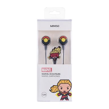 Audífonos De Cable Marvel Capitana Marvel In-Ear