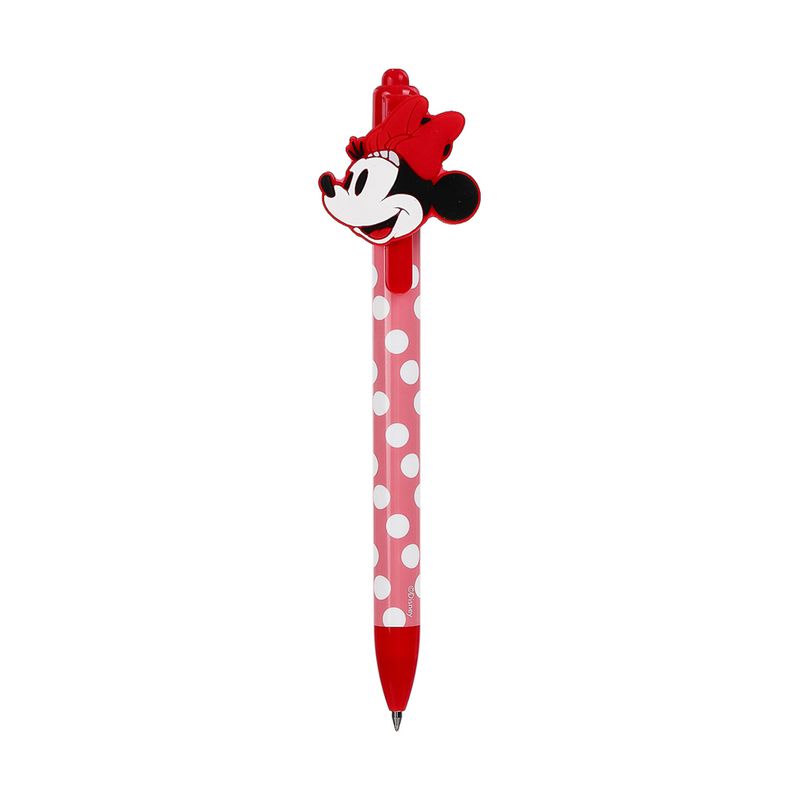 Pluma-De-Gel-Disney-Minnie-Mouse-Tinta-Negra-14-cm-0-5-mm-1-9490