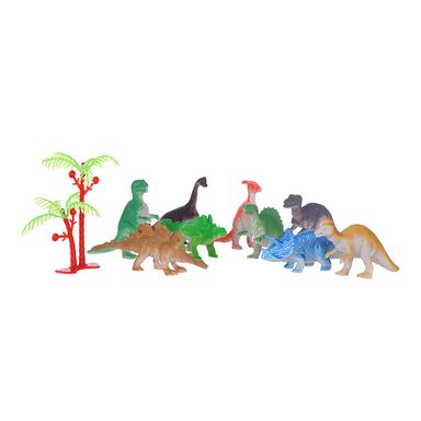 Set De Figuras De Dinosaurio 5x22 cm 10 Piezas