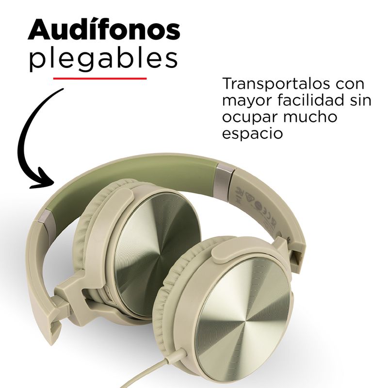 Aud-fonos-De-Diadema-Plegable-Con-Cable-Verde-1-2-m-7-9119