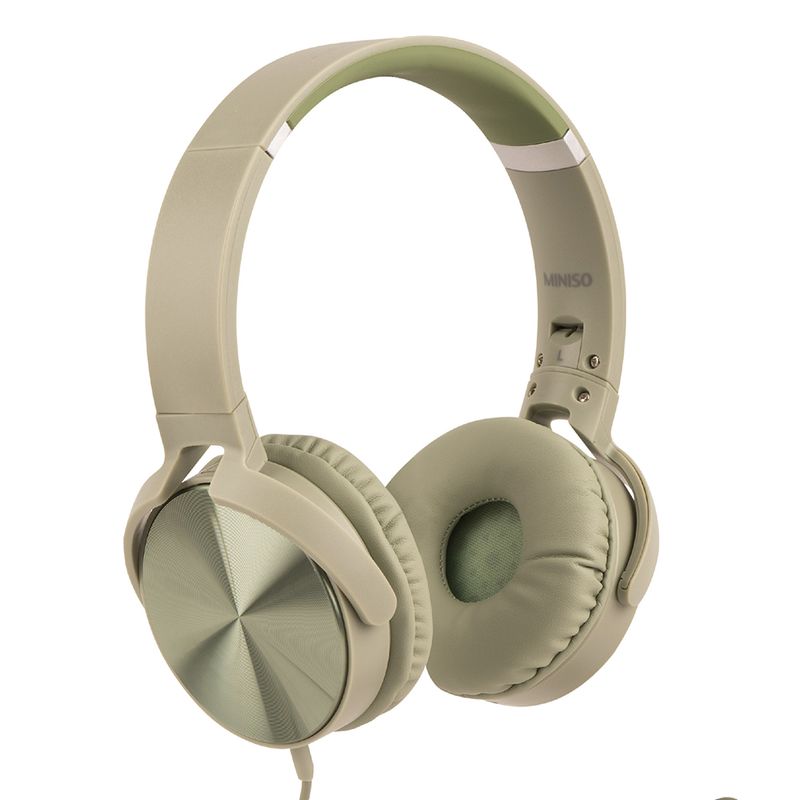 Audífonos De Diadema Plegable Con Cable - Tecnologia - Miniso en Línea