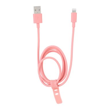 Cable De Carga Rápida USB A Lightning Rosa 1 M