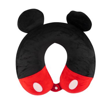 Almohada De Viaje Disney Mickey Mouse Negra 32x30 cm