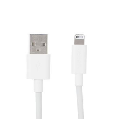 Cable De Carga USB a Lightning Blanco 2 M