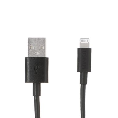 Cable De Carga USB a Lightning Negro 1 M