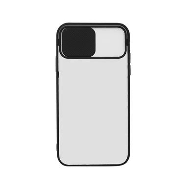 Funda Para iPhone XR   Cubierta Deslizante Plástico Negra