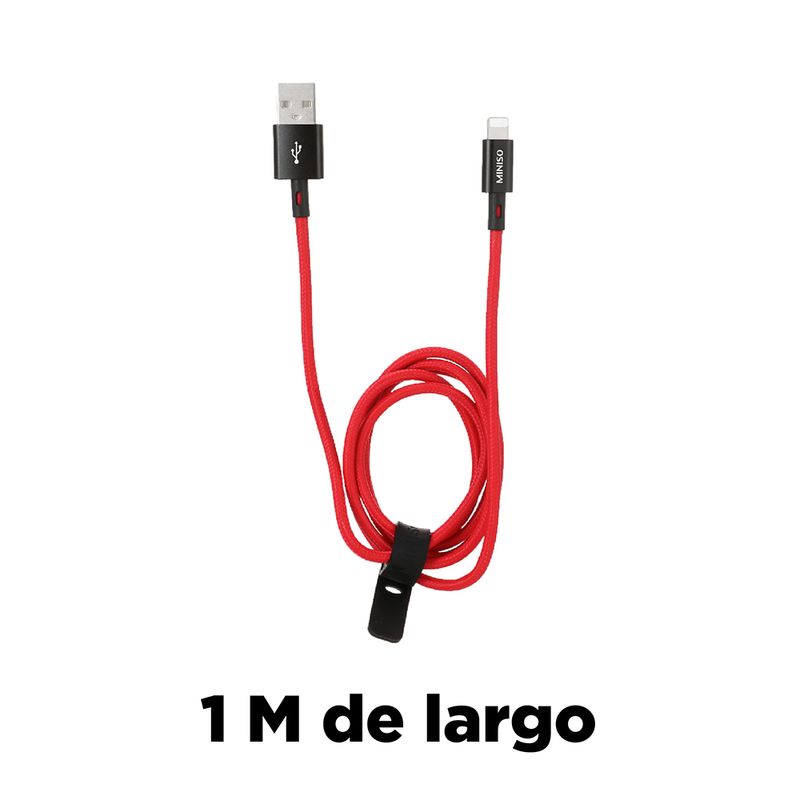 Cable De Carga USB a Lightning - Tecnologia - Miniso en Línea - Miniso