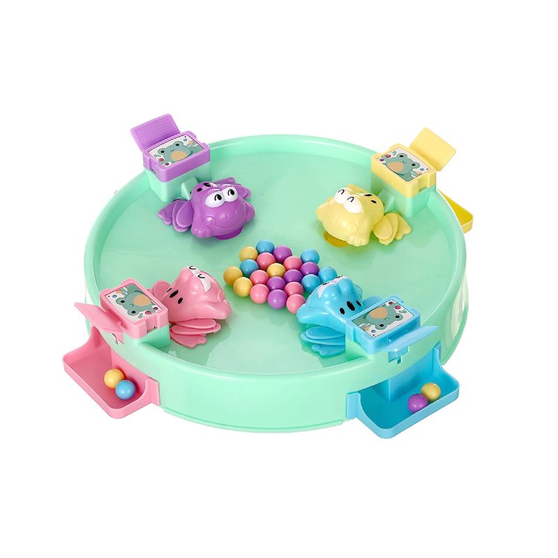 Juego De Mesa Ranas Come Pelotas Didacticos Miniso