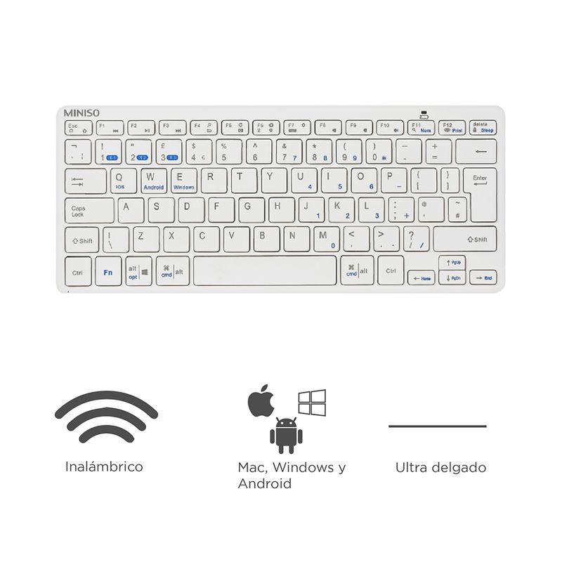 Teclados inalámbricos y online con bluetooth