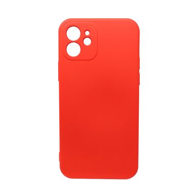 Funda TPU Para Iphone 12 Roja 16.4X8.8X1.4CM