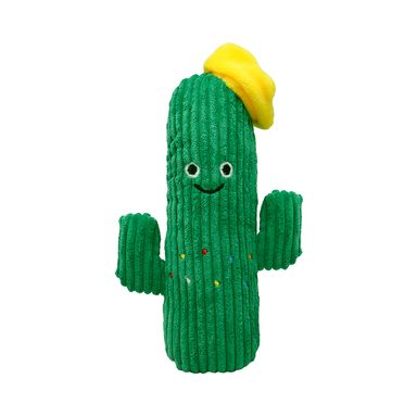 Peluche Para Mascota Cactus Poliéster Verde 23 cm