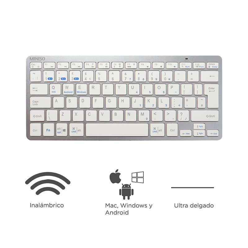 Precio teclado inalambrico para pc hot sale