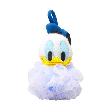Esponja De Baño Disney Pato Donald 100% Poliéster Azul 14x19.5 cm