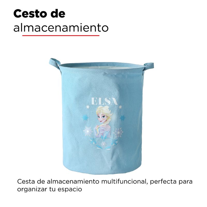 Organizador-De-Tela-Disney-Elsa-Algod-n-Azul-33x33x40-cm-2-11803