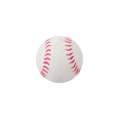 Pelota Para Mascotas Beisbol Caucho Blanca 6.5 cm