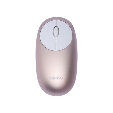 Mouse Inalámbrico Con Conexión USB Rosa Dorado