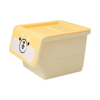 Organizador Shiba Inu Plástico Amarillo 12.3x10.3x8.2 cm