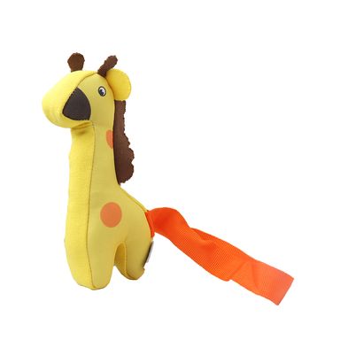 Peluche Para Mascota Jirafa Poliéster Amarillo 19.5 cm