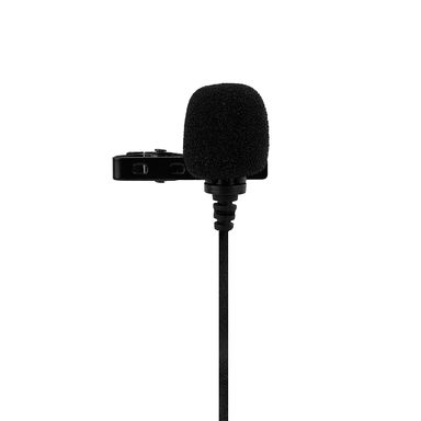 Micrófono De Solapa 3.5 mm Negro 3.5 cm