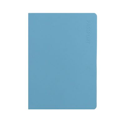 Portapasaporte Silicona Azul 13.5x9.6 cm