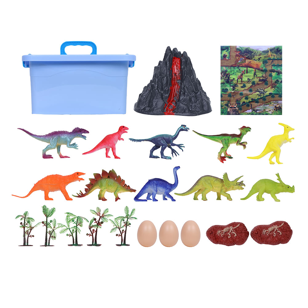 excitación Amperio alfiler Kit Figuras De Dinosaurio Con Estuche - Juguetes - Miniso en Línea