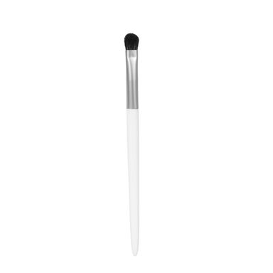 Brocha De Maquillaje Para Sombras Sintética Blanca 15.5 cm