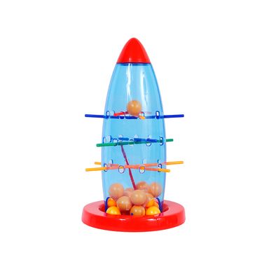 Cohete De Canicas Plástico 17.5x8.5 cm 34 Piezas