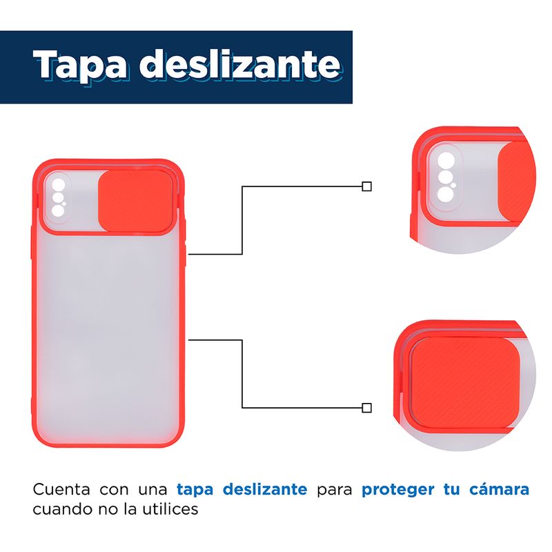 Funda Para Iphone X/Xs Con Cubierta Deslizante - Tecnologia