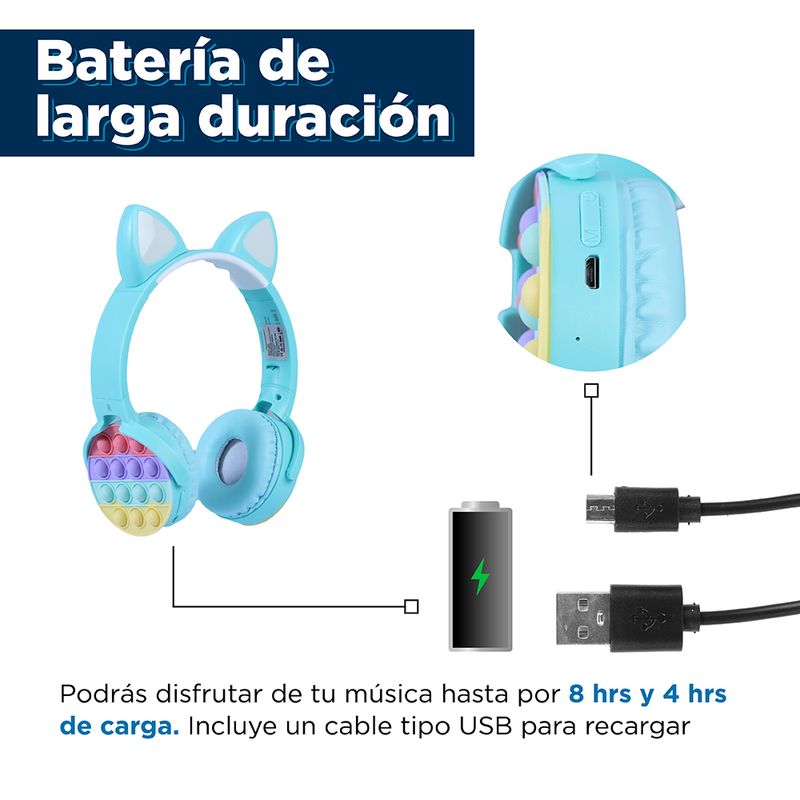 Audífonos de gato online miniso