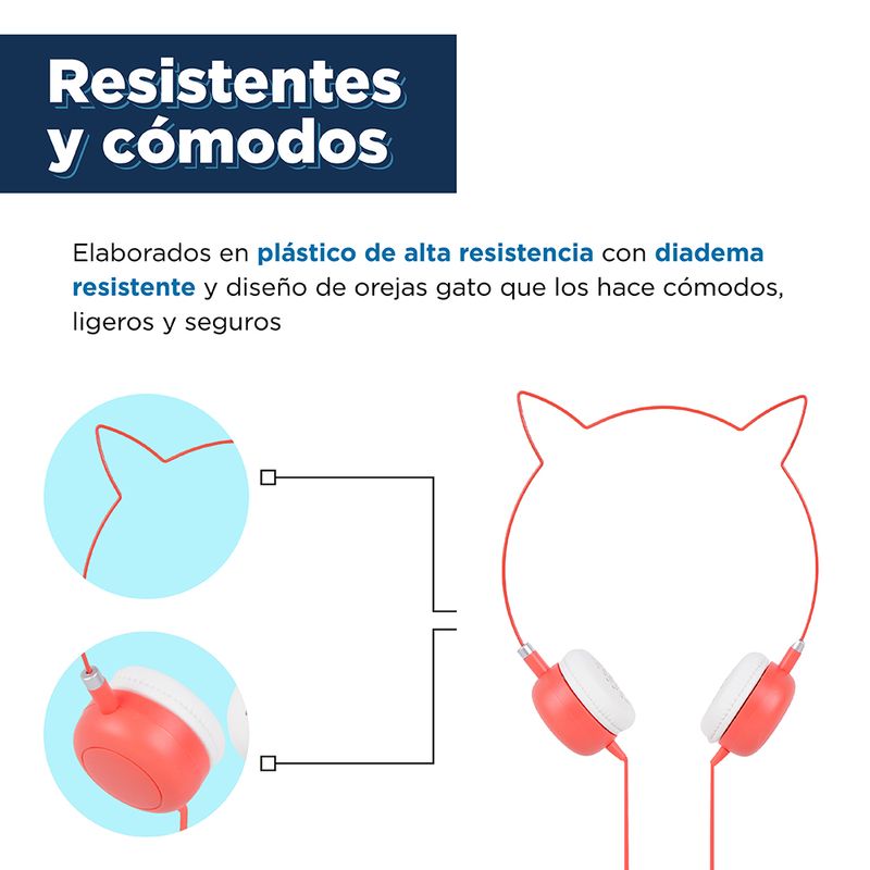 Audífonos de gato online miniso