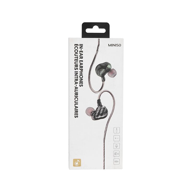 Audífonos De Cable In-Ear 3.5 mm - Tecnologia - Miniso en Línea - Miniso