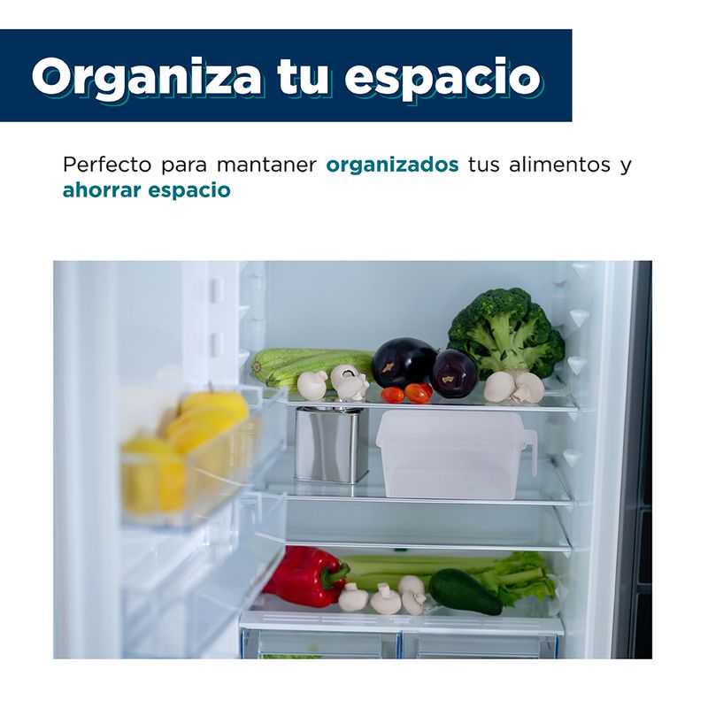 1pc Cajón De Almacenamiento De Refrigerador Tipo Cajón Con - Temu