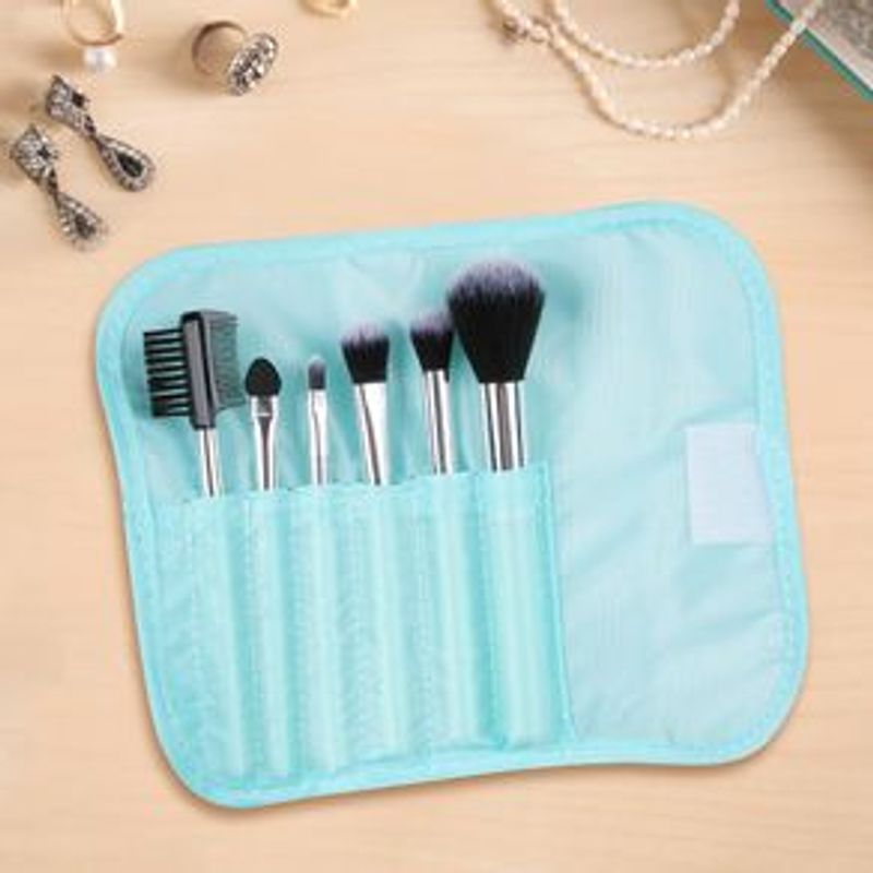 Set De Brochas Para Maquillaje Con Estuche - Salud y Belleza