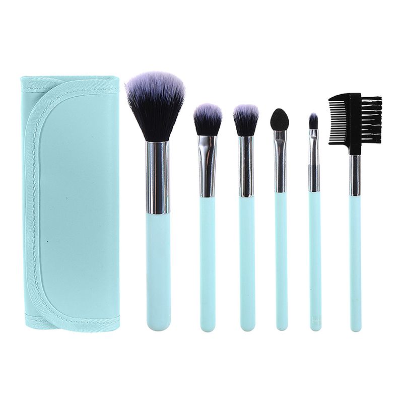 Set De Brochas Para Maquillaje Con Estuche - Salud y Belleza