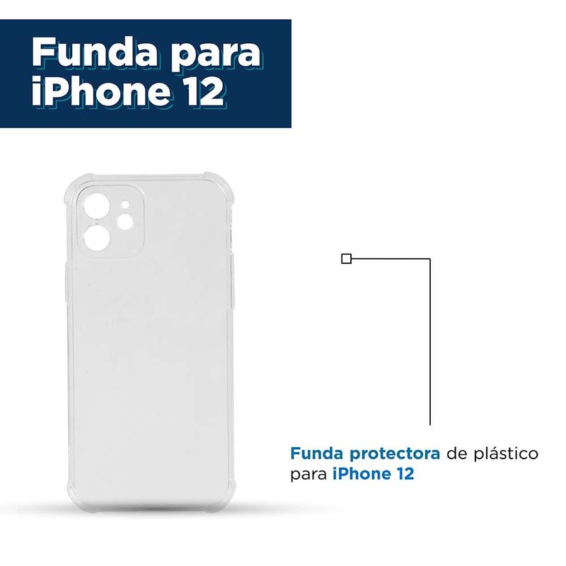 Comprar Funda transparente iPhone 12 Mini