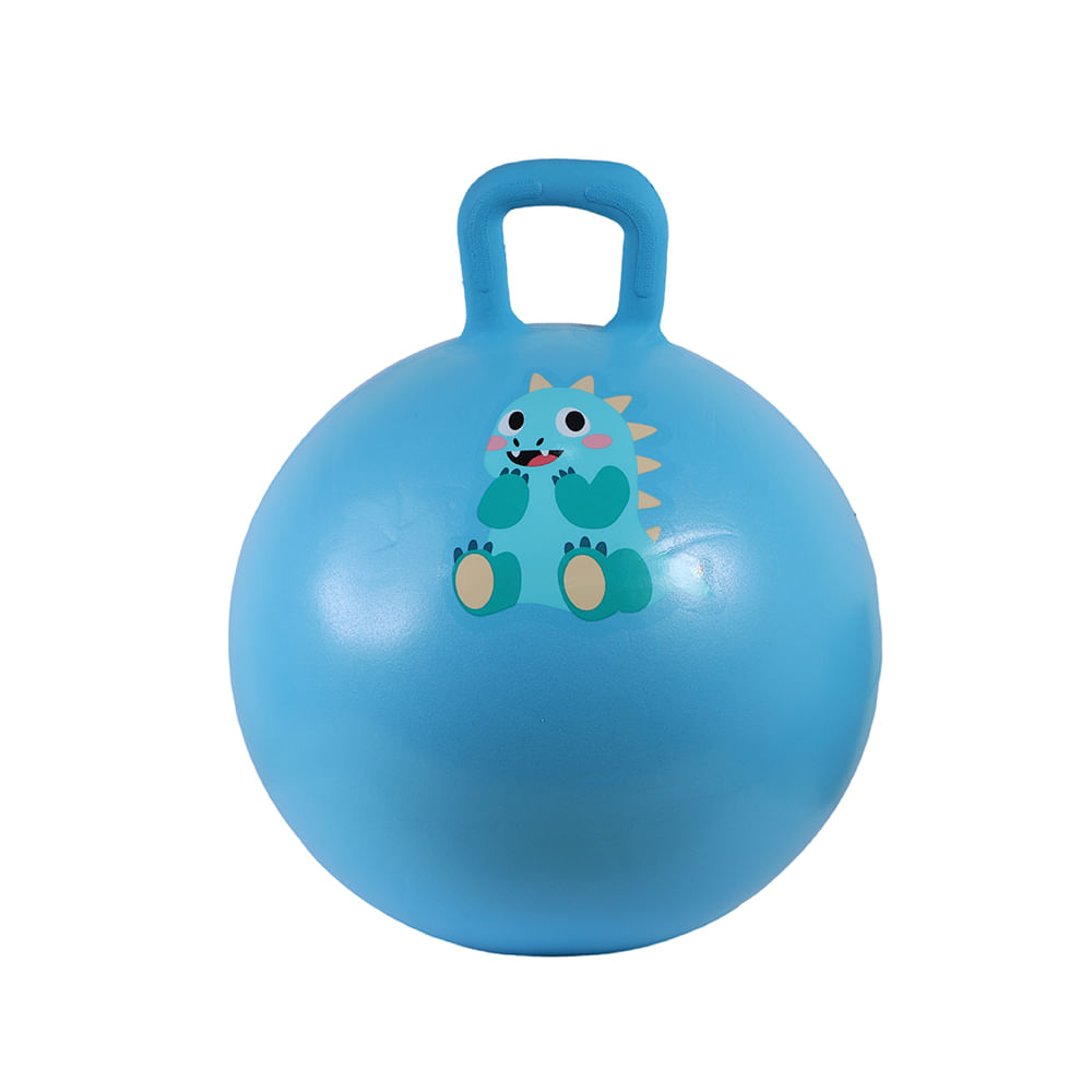 1 bola saltarina azul Pelota saltarina niños Balón goma 45cm Juguete para  saltar