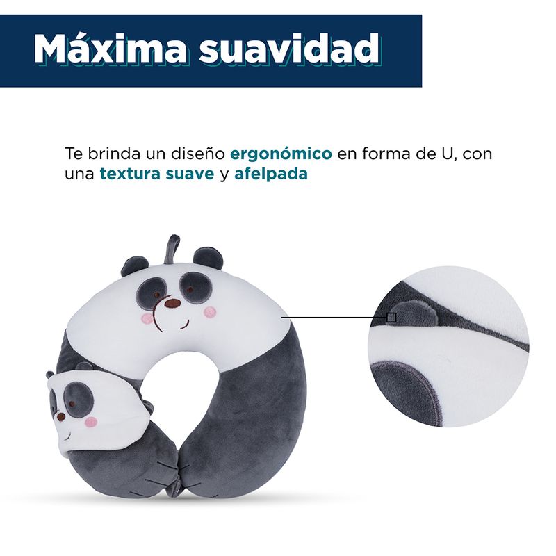 Antifaz Para Dormir We Bare Bears Panda - Viajes - Miniso en Línea - Miniso