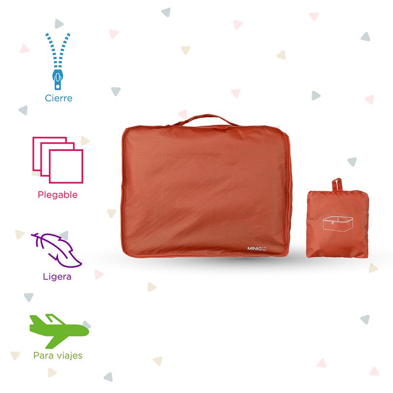 Bolsa Almacenamiento Ropa - L - Naranja – Miniso Nicaragua