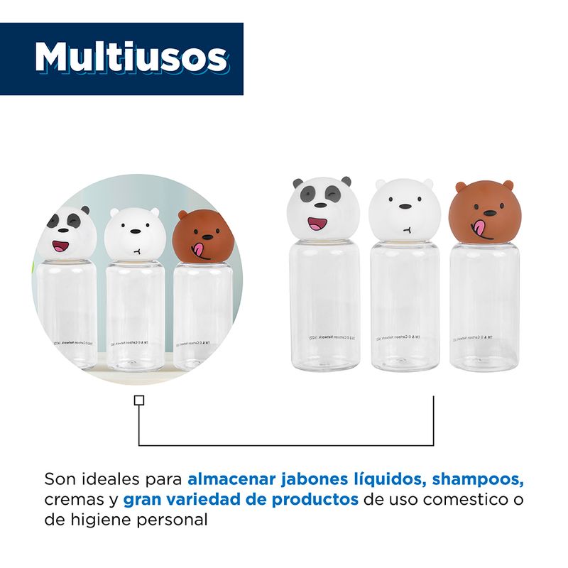 Kit Botellas De Viaje - Viajes - Miniso en Línea - Miniso